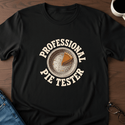 Professional Pie Tester T Shirt Gift For Adults