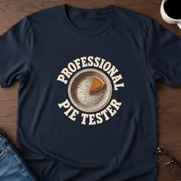 Professional Pie Tester T Shirt Gift For Adults