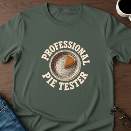 Professional Pie Tester T Shirt Gift For Adults