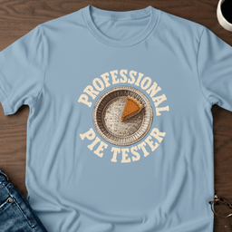 Professional Pie Tester T Shirt Gift For Adults