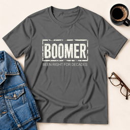 Boomer Been Right For Decads T Shirt Gift For Adults