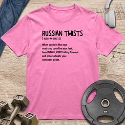 Russian Twists T Shirt Gift For Fitness Lover