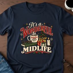 Its A Wonderful Midlife T Shirt Gift For Adults