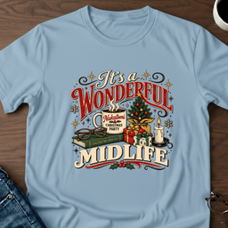 Its A Wonderful Midlife T Shirt Gift For Adults
