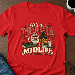 Its A Wonderful Midlife T Shirt Gift For Adults