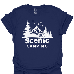 Scenic Camping T Shirt Gift For Hiker