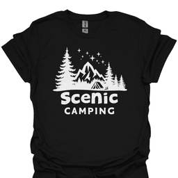 Scenic Camping T Shirt Gift For Hiker