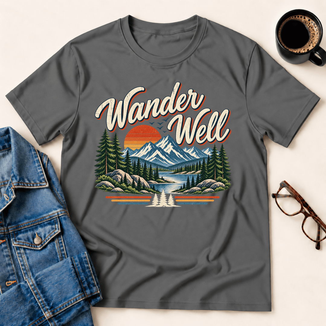 Wander Well T Shirt Gift For Adults