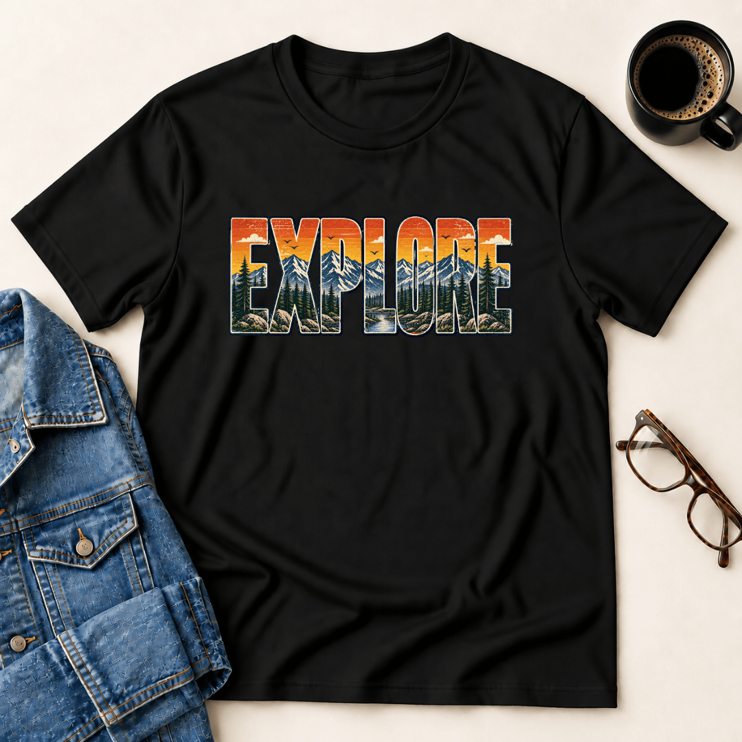Explore T Shirt Gift For Adults