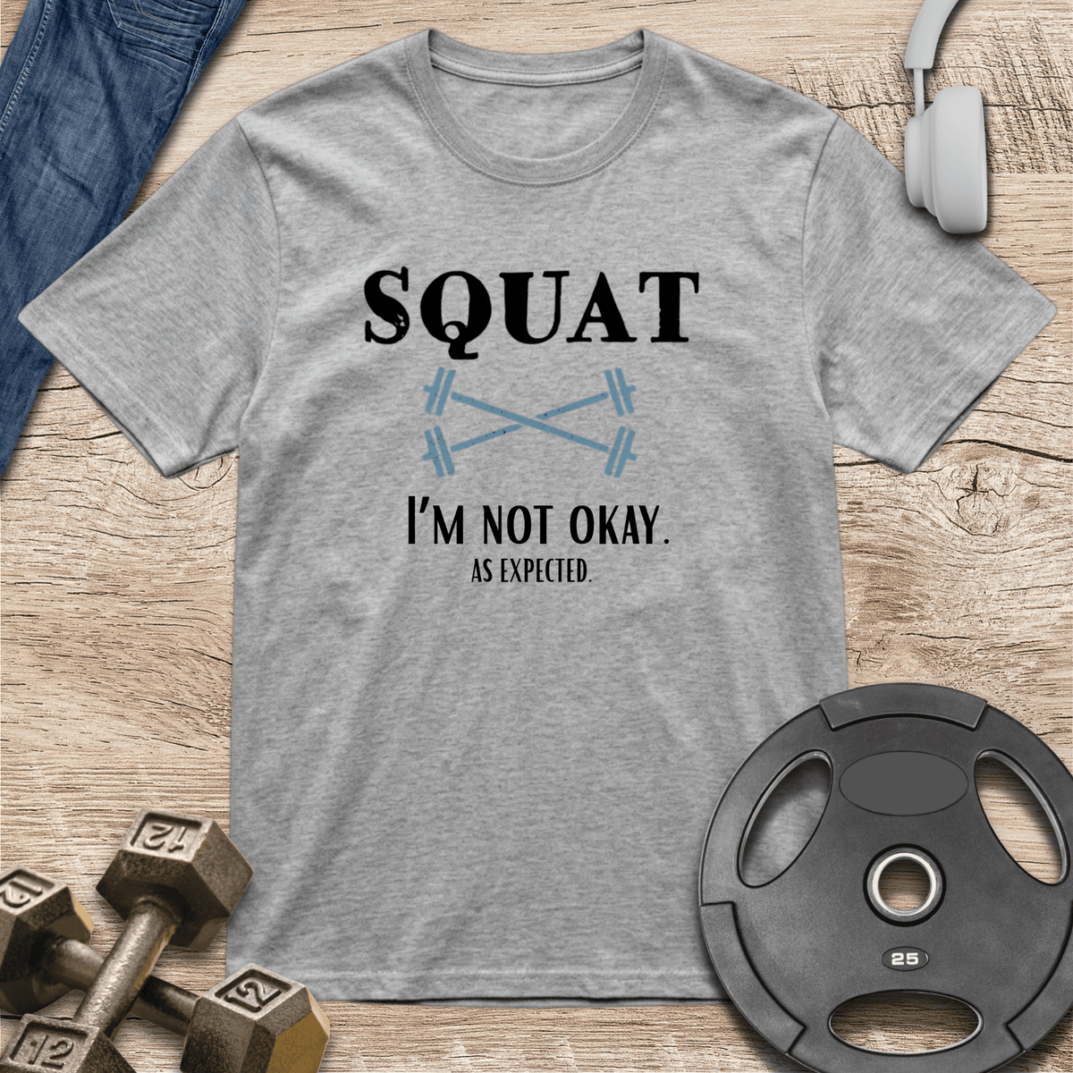 Squat Definition Gym T Shirt Gift For Fitness Lover
