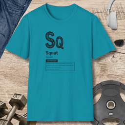 Sq Squat Definition T Shirt Gift For Fitness Lover