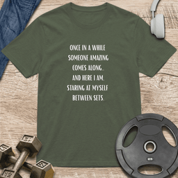 Someone Amazing Comes Along T Shirt Gift For Fitness Lover