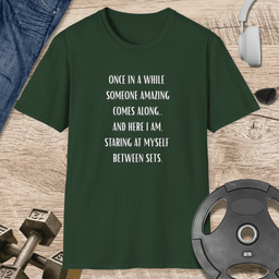 Someone Amazing Comes Along T Shirt Gift For Fitness Lover