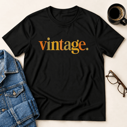 Vintage T Shirt Gift For Adults