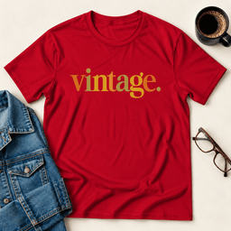 Vintage T Shirt Gift For Adults