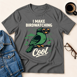 I Make Birdwatching Cool T Shirt Gift For Adults