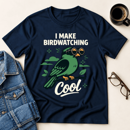I Make Birdwatching Cool T Shirt Gift For Adults