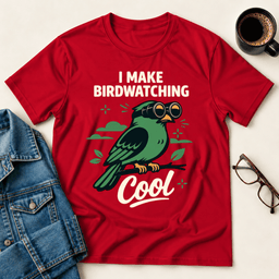 I Make Birdwatching Cool T Shirt Gift For Adults