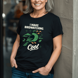 I Make Birdwatching Cool T Shirt Gift For Adults