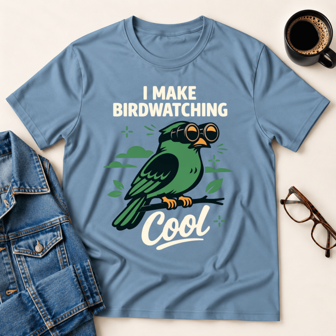 I Make Birdwatching Cool T Shirt Gift For Adults