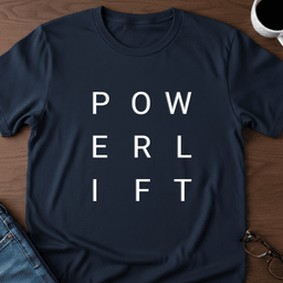 Powerlift T Shirt Gift For Adults