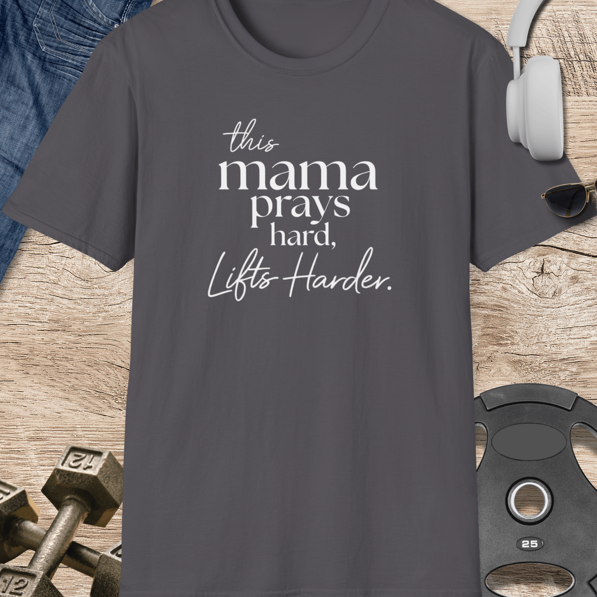 Mama Prays Hard T Shirt Gift For Mom