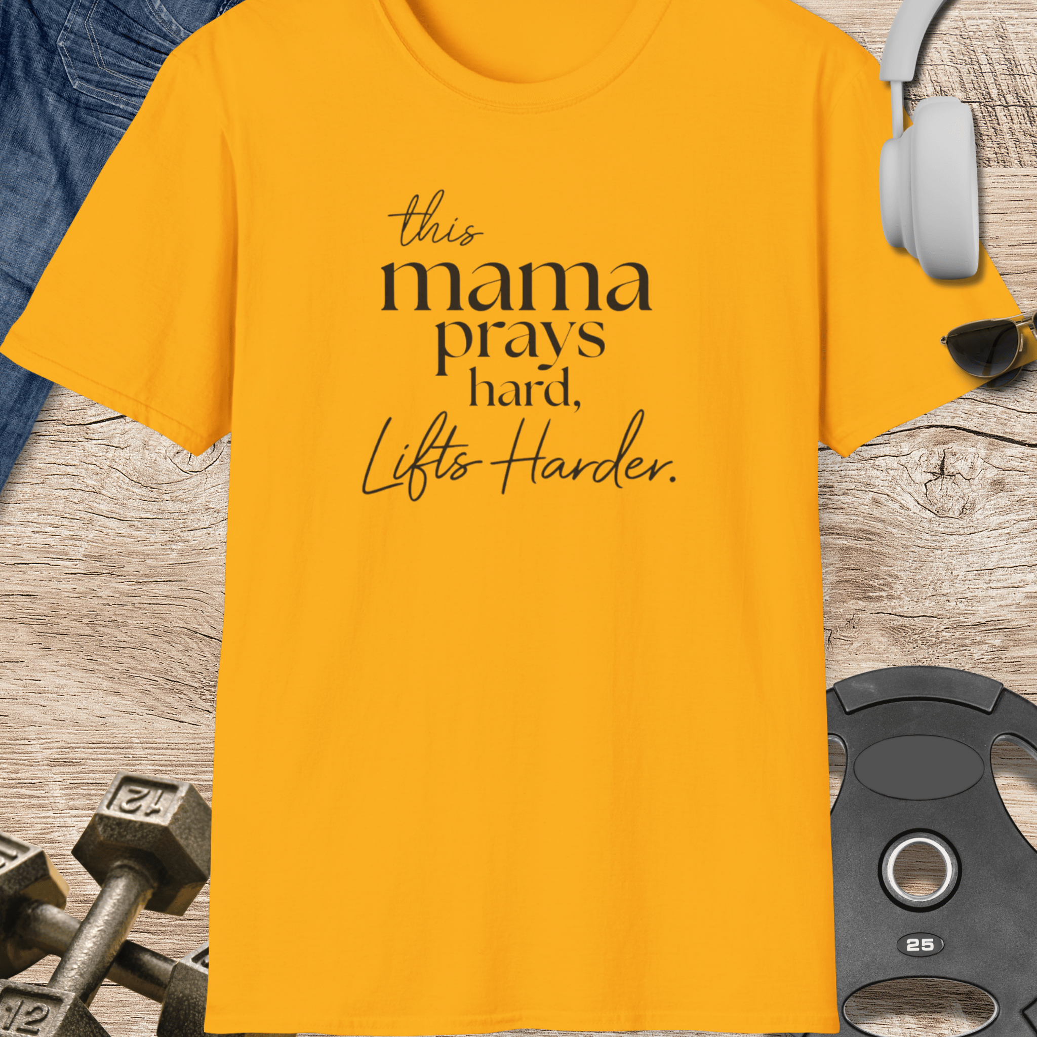 Mama Prays Hard T Shirt Gift For Mom