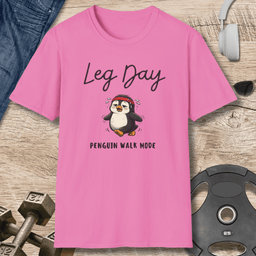 Leg Day Penguin T Shirt Gift For Fitness Lover