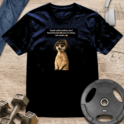 Meerkat Bob Wig T Shirt Gift For Fitness Lover