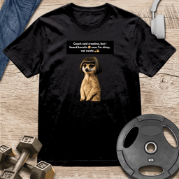 Meerkat Bob Wig T Shirt Gift For Fitness Lover