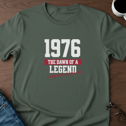 50 Years 1976 The Dawn Of A Legend T Shirt Gift For Adults