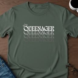 Queenager T Shirt Gift For Adults