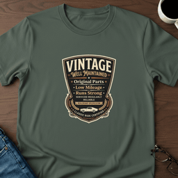 Vintage Ride T Shirt Gift For Adults
