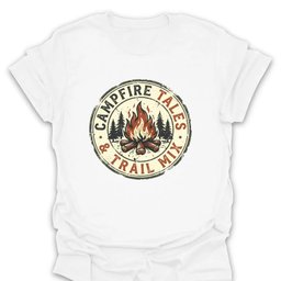Campfire Tales T Shirt Gift For Hiker