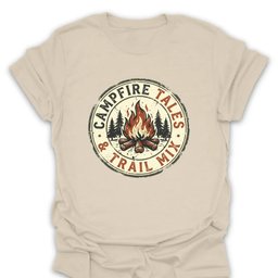 Campfire Tales T Shirt Gift For Hiker