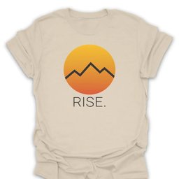 Sun Rise T Shirt Gift For Hiker