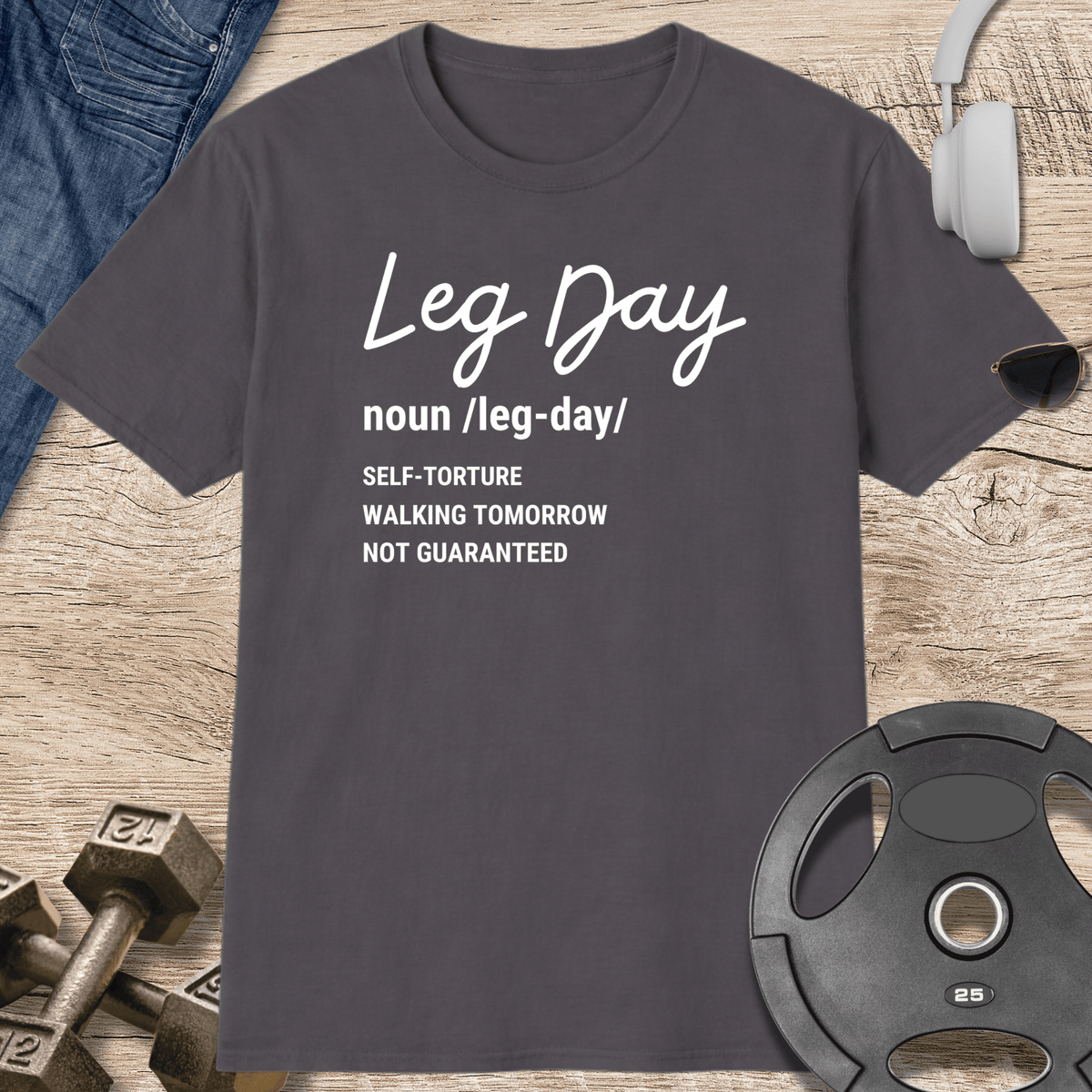 Leg Day Definition T Shirt Gift For Fitness Lover