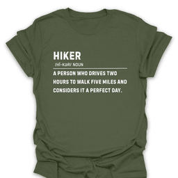Drive Far Walk Miles T Shirt Gift For Hiker