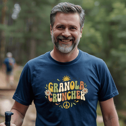 Granola Cruncher T Shirt Gift For Adults