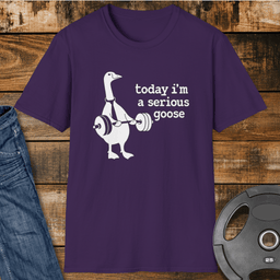 Serious Goose T Shirt Gift For Fitness Lover
