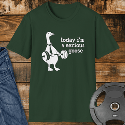 Serious Goose T Shirt Gift For Fitness Lover