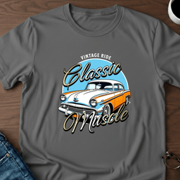 Classic Muscle T Shirt Gift For Adults
