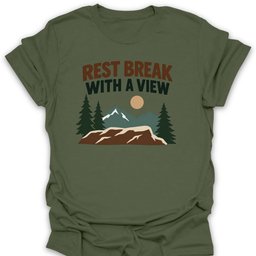 Scenic Rest Day T Shirt Gift For Hiker