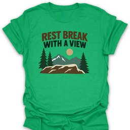 Scenic Rest Day T Shirt Gift For Hiker