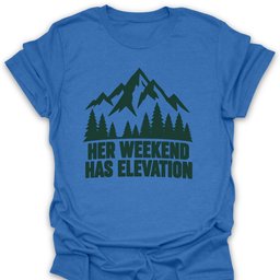 Her Weekend T Shirt Gift For Hiker