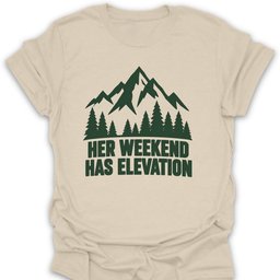 Her Weekend T Shirt Gift For Hiker