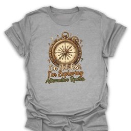 Directionally Challenged T Shirt Gift For Hiker