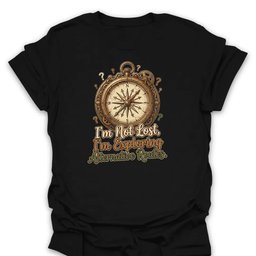 Directionally Challenged T Shirt Gift For Hiker