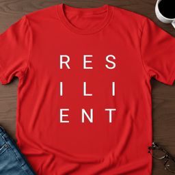 Resilient T Shirt Gift For Adults