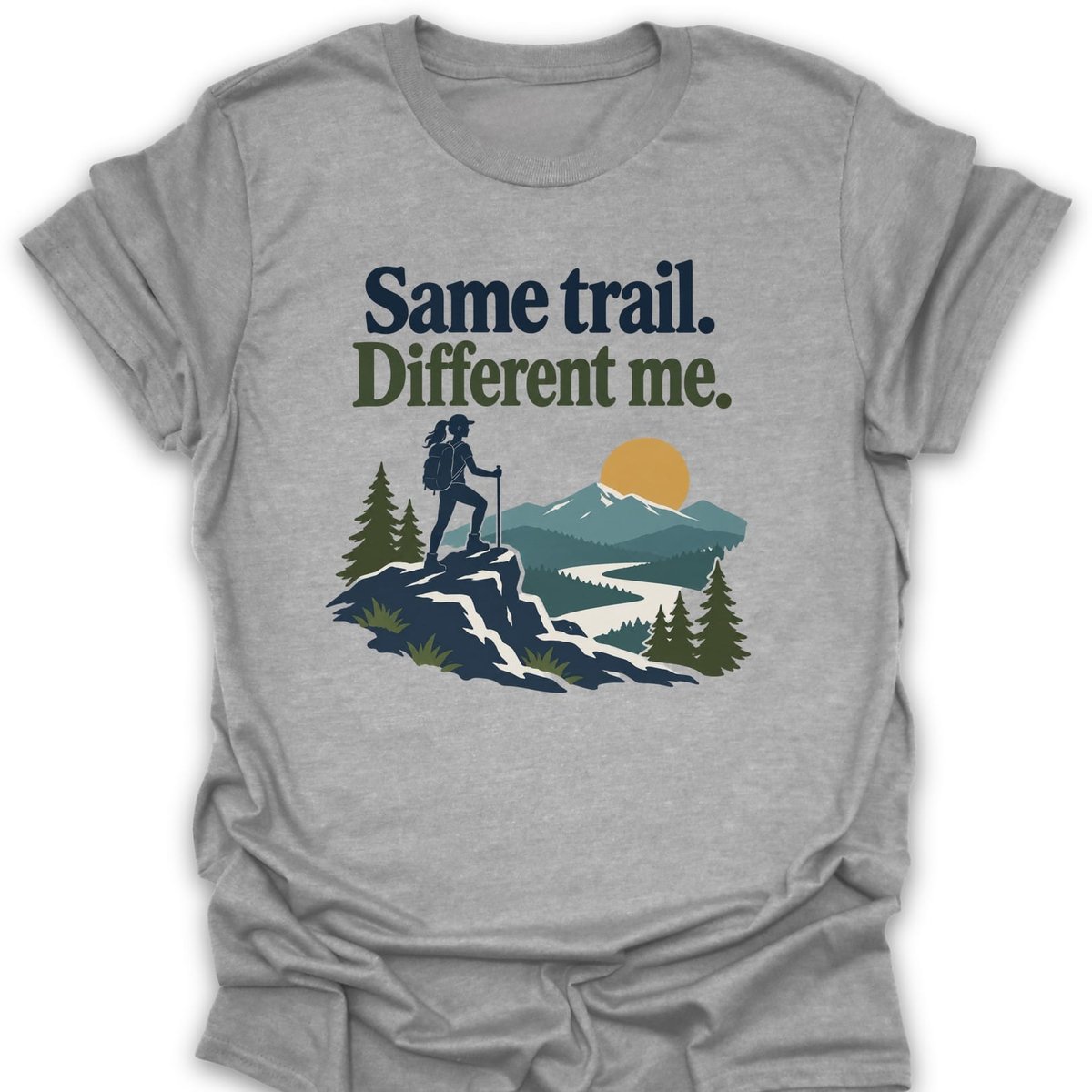 Different Me T Shirt Gift For Hiker